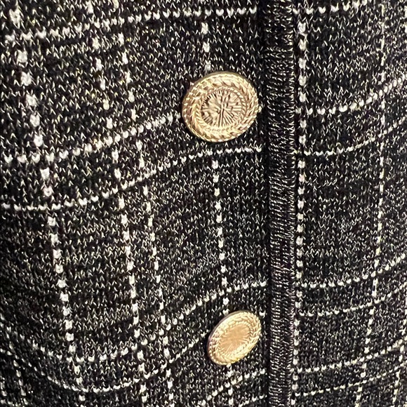 Pullover Sweater Dress by London Times, Button Front Sheath Sweater Dress - Picture 15 of 16